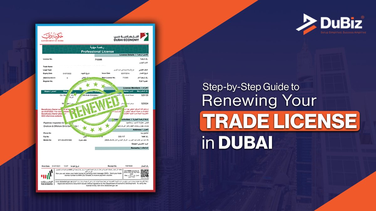 trade license renewal Dubai