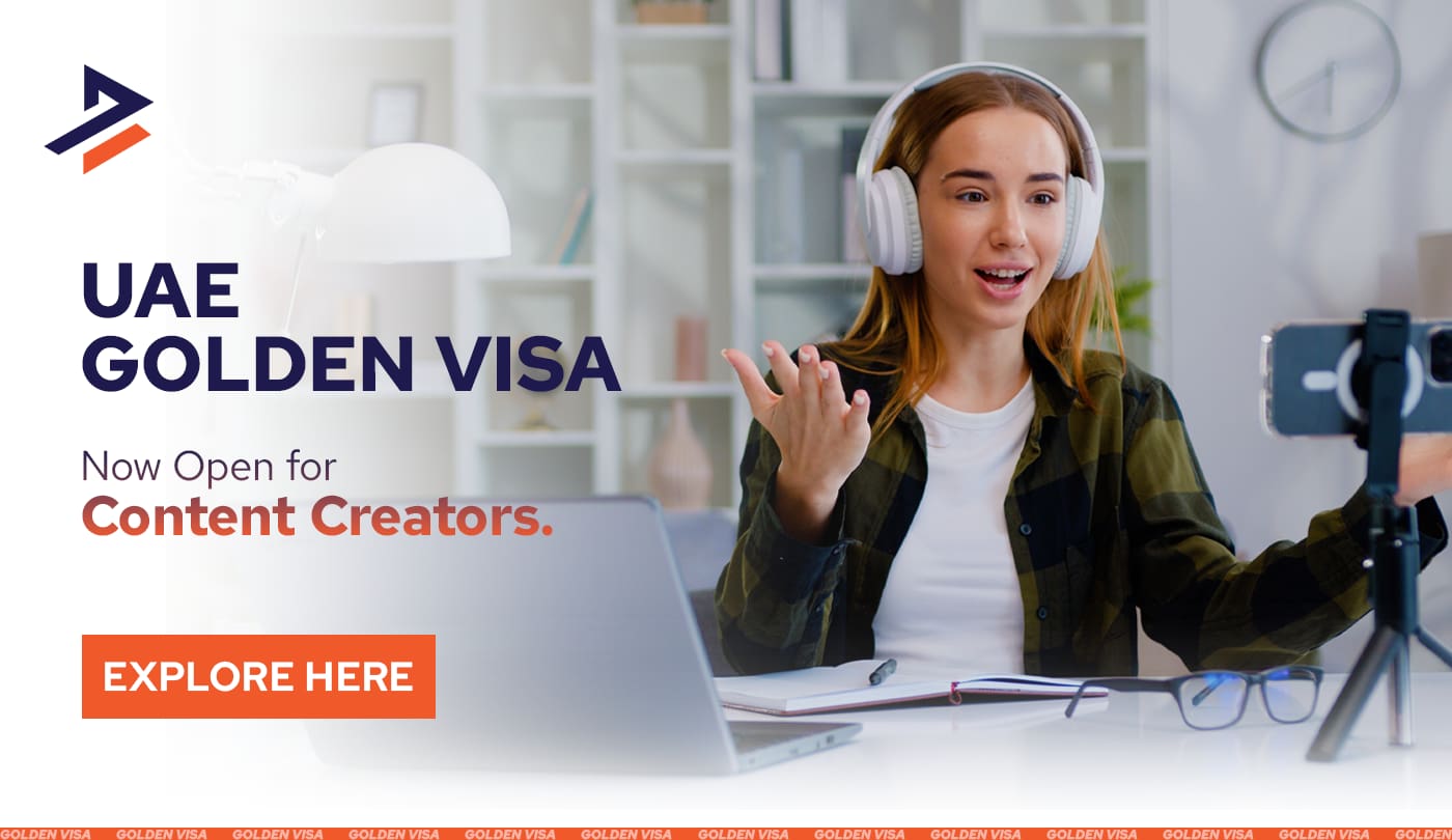 UAE Golden visa for content creators