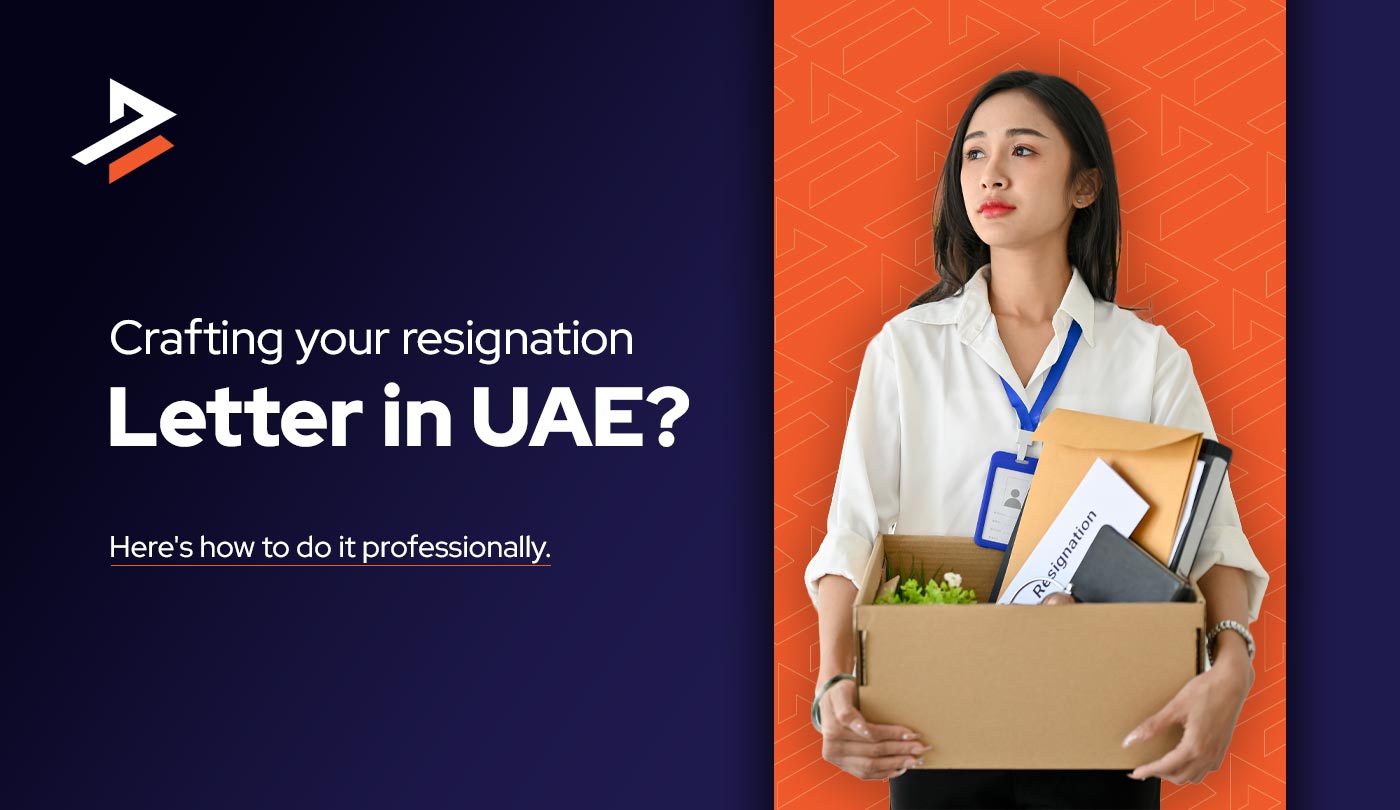 resignation letter sample uae