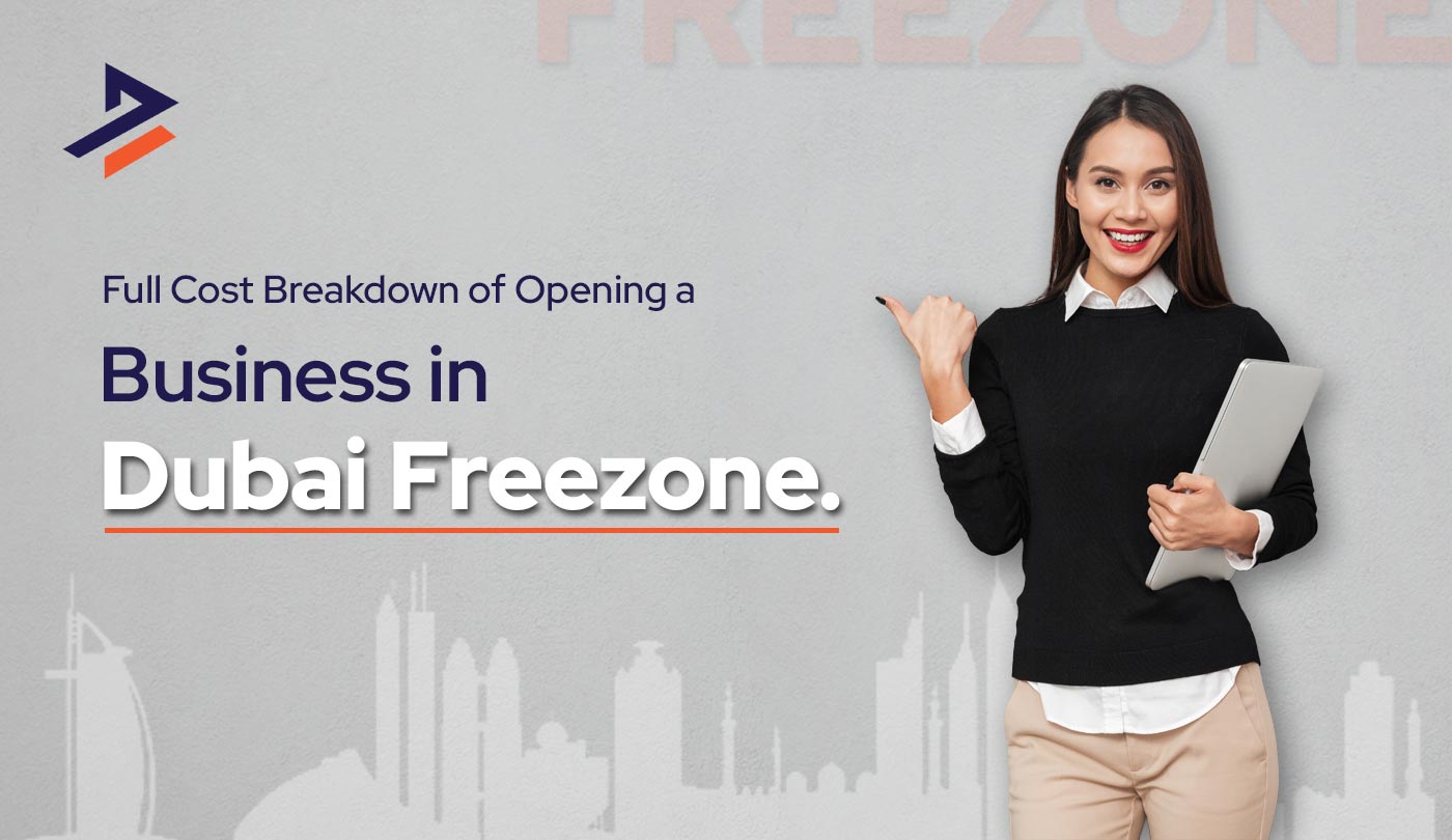dubai free zone company setup cost